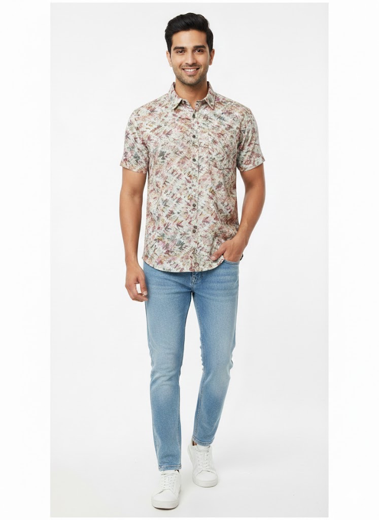 Men’s Regular Collar half sleeve shirt for summer RGCCHS-25
